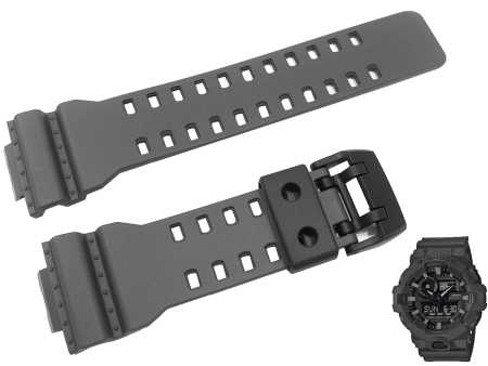Oryginalny pasek Casio G-Shock GA-700UC-8 ciemnoszary matowy